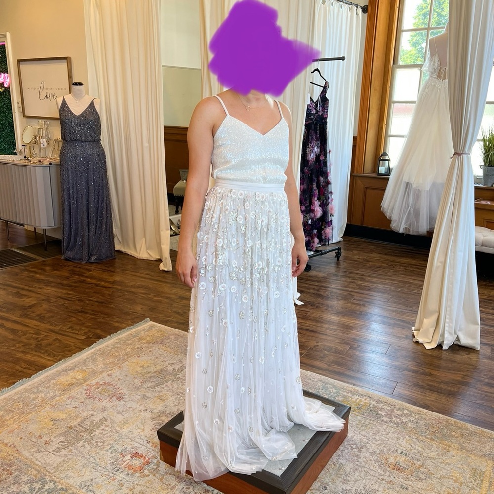 Needle and Thread bridal skirt